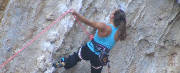 Amandine Loury était à Céuse ces dernières semaines