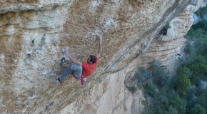 Vidéo de Mike Fuselier dans son premier 9a, Era Vella