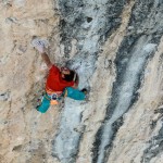Mike Fuselier enchaîne « Joe Blau » 8c+ à Oliana!