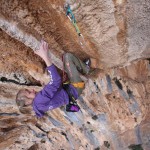 Troisième ascension féminine de « Era Vella », 9a par Angela Eiter!