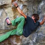 Un 8C+ trav dans la poche pour Pirmin Bertle