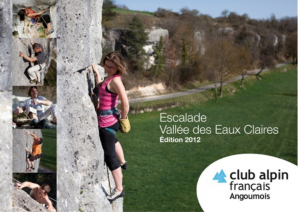 Topo falaise - Escalade Vallée des Eaux Claires - 