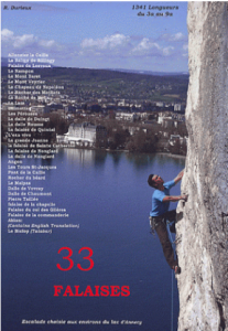 Topo falaise - 33 Falaises de la région d’Annecy - 