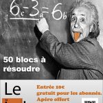 50 blocs à résoudre le 18 juin au Labo à Grenoble!