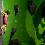 Fanny Gibert, championne de France de bloc 2017