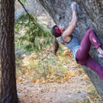 Anna Stohr vient à bout de son 2ème 8B+ bloc