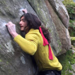 Charles Albert coche LA dalle de Bleau, « Duel », pieds nus…