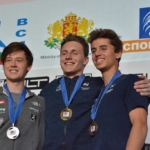 3 médailles tricolores sur la coupe d’Europe de bloc jeunes à Sofia