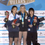Janja Garnbret et Sascha Lehmann en or sur la 1ère étape de coupe du monde de difficulté