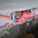 Janja Garnbret et Domen Skofic grimpent la grande voie artificielle la plus longue du monde