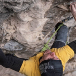 Les dernières croix: Théo Blass, 11 ans, dans le 8c, et Stefano Ghisolfi pour une grosse FA