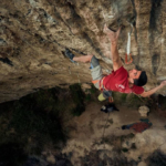 Jorge Diaz-Rullo coche le 9b de « First Round First Minute » à Margalef