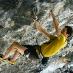Adam Ondra dans « Water World », son troisième 9a à vue