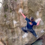 Un doublé dans le 8B à Bleau pour Oriane Bertone !
